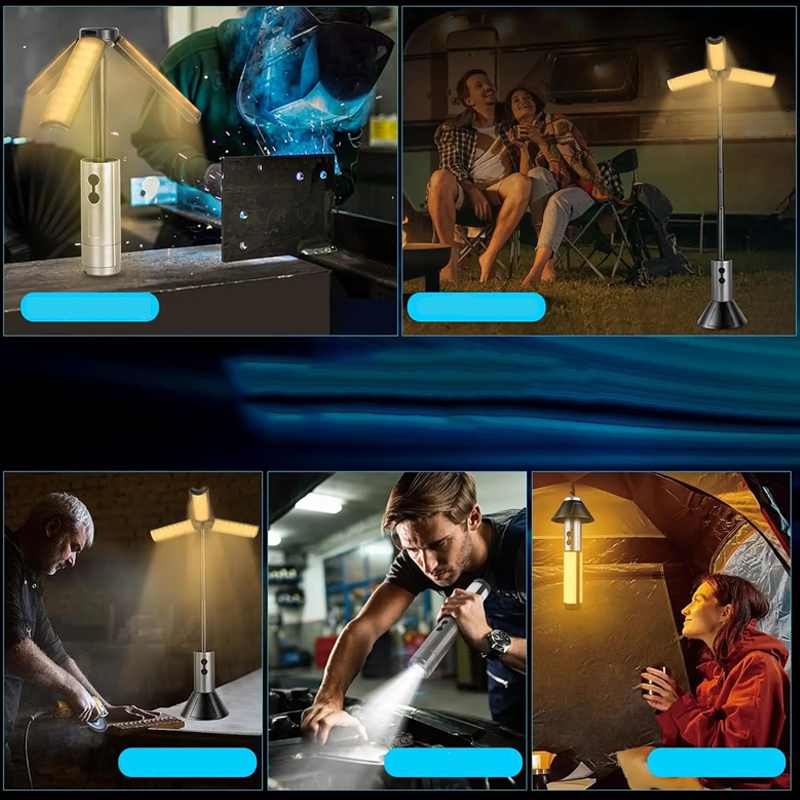 🎅Christmas Pre Sale 50% OFF🎁Portable Foldable LED Camping Lights