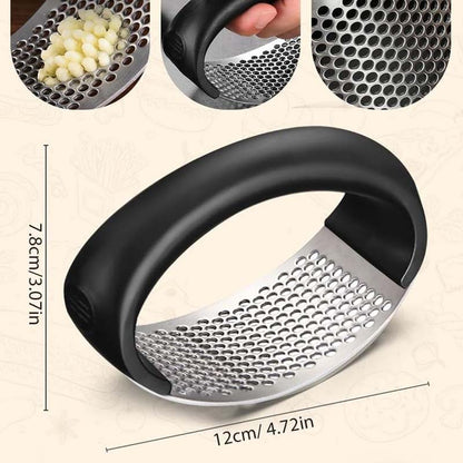 🔥Limited-time 50% Off 🧄Stainless Steel Garlic Presser⏱️ Save Time In The Kitchen