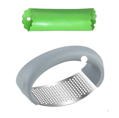 🔥Limited-time 50% Off 🧄Stainless Steel Garlic Presser⏱️ Save Time In The Kitchen