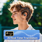 🔥Last Day 49% OFF⚡Waterproof Open-Ear Headphones with AI Translation
