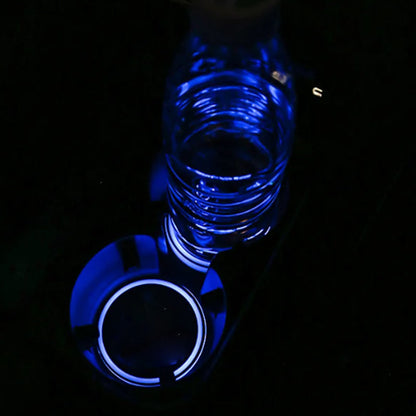 ⏳Time-limited Special⏰Car LED Atmosphere Light Cup Holder Pad