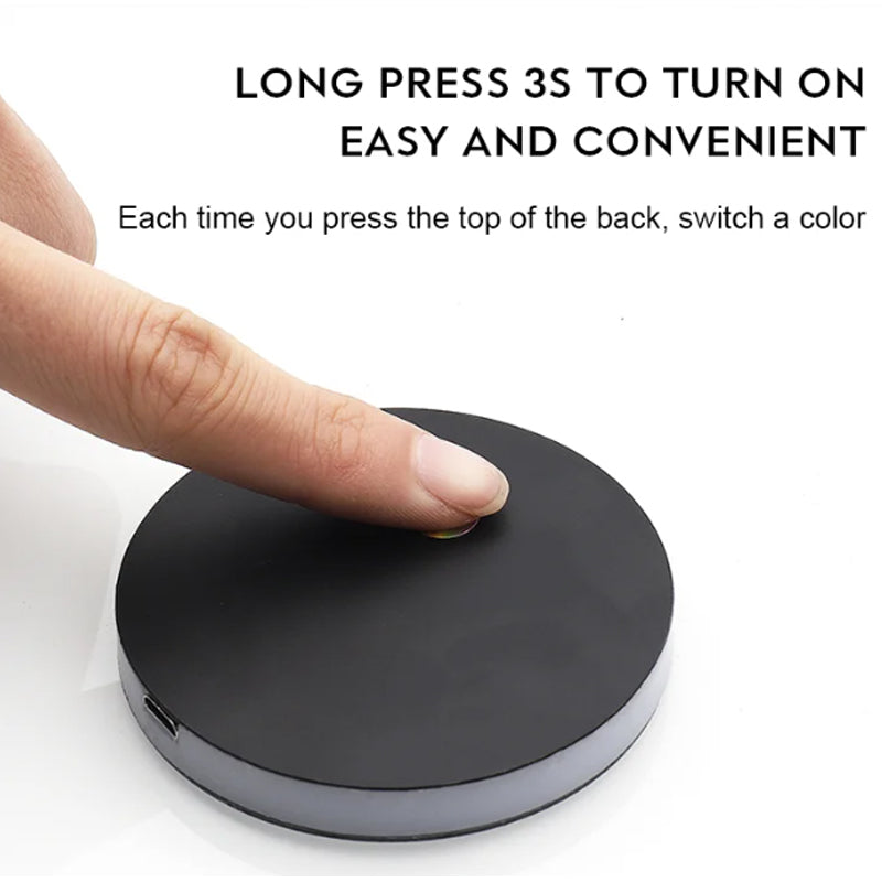 ⏳Time-limited Special⏰Car LED Atmosphere Light Cup Holder Pad