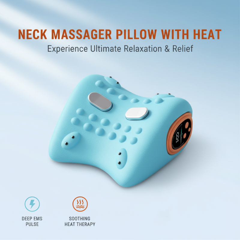🔥Neck Massager Pillow with Heat