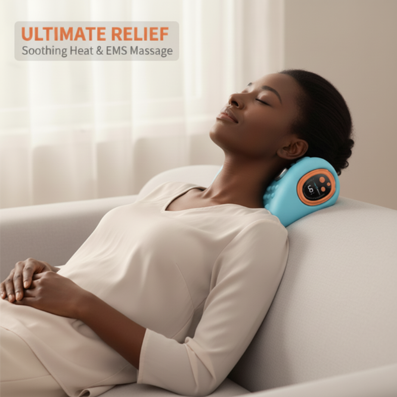 🔥Neck Massager Pillow with Heat