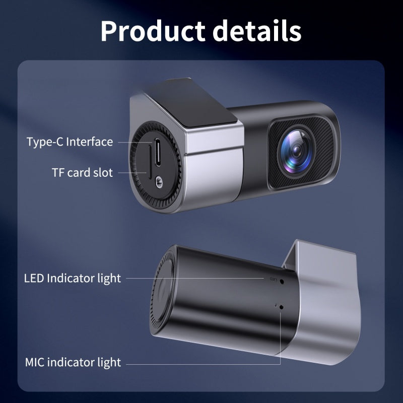🔥Limited-time special offer🎄Mini HD dashcam with night vision