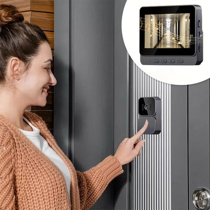 🔥New Year's Special Offer:50% OFF🎉Wireless Video doorbell with Monitor & Camera