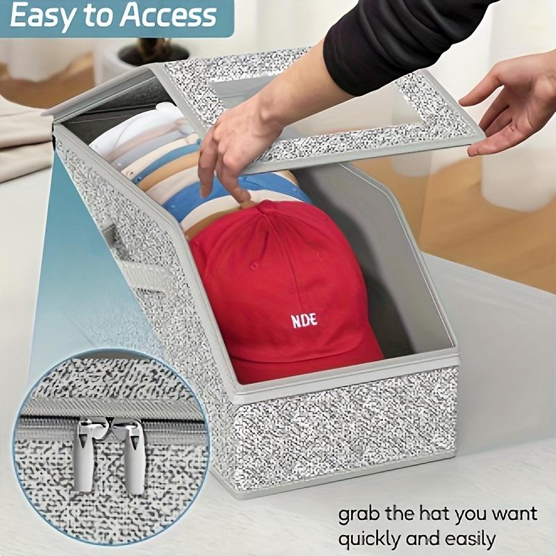 ✨2026 Hot Sale 50% OFF🔥📦Stackable Cap Storage Boxes
