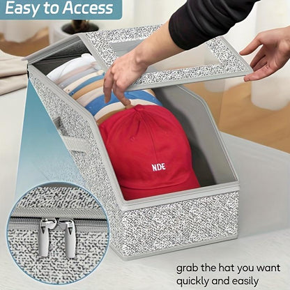 ✨2026 Hot Sale 50% OFF🔥📦Stackable Cap Storage Boxes