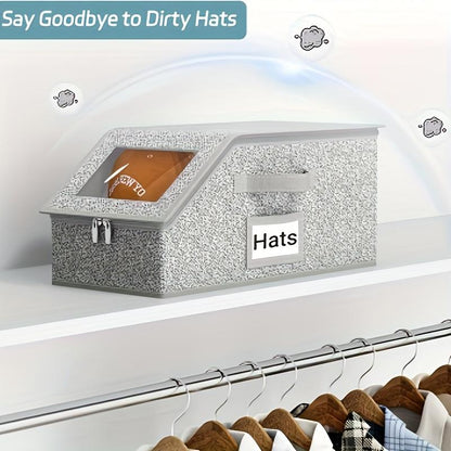 ✨2026 Hot Sale 50% OFF🔥📦Stackable Cap Storage Boxes