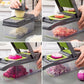 ⏳🔥LIMITED-TIME 50% OFF! 🥗 Multifunction Vegetable Slicer – Fast, Easy & Mess-Free Cooking ✨