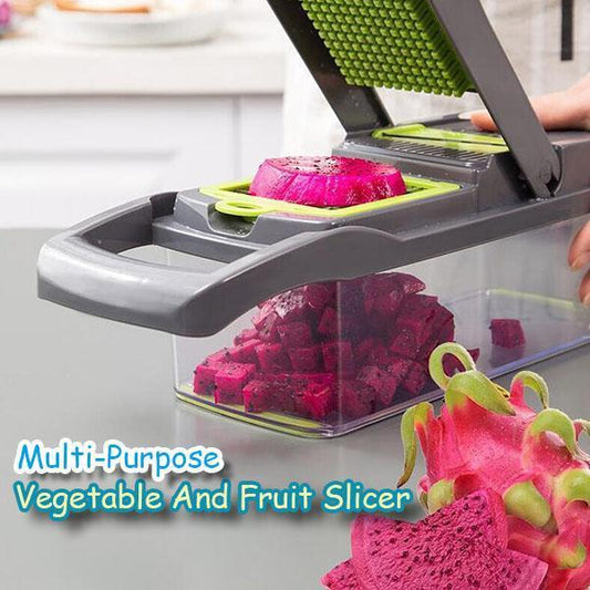 ⏳🔥LIMITED-TIME 50% OFF! 🥗 Multifunction Vegetable Slicer – Fast, Easy & Mess-Free Cooking ✨