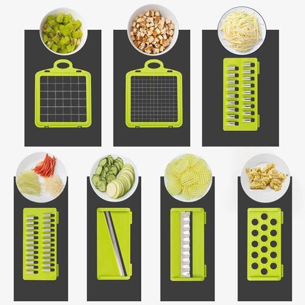 ⏳🔥LIMITED-TIME 50% OFF! 🥗 Multifunction Vegetable Slicer – Fast, Easy & Mess-Free Cooking ✨