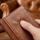 🔥Limited-time offer-Women's Retro Style RFID Blocking Tri-fold Wallet