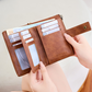 🔥Limited-time offer-Women's Retro Style RFID Blocking Tri-fold Wallet