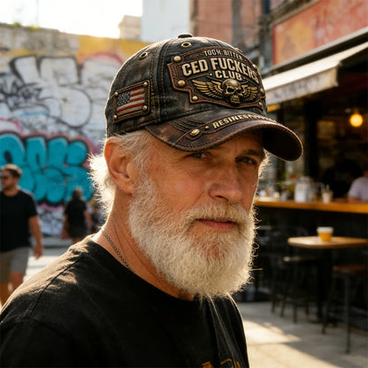 📢📢50%  OFF !! ⏰Old Fuckers Club Vintage Embroidered Cap🧢