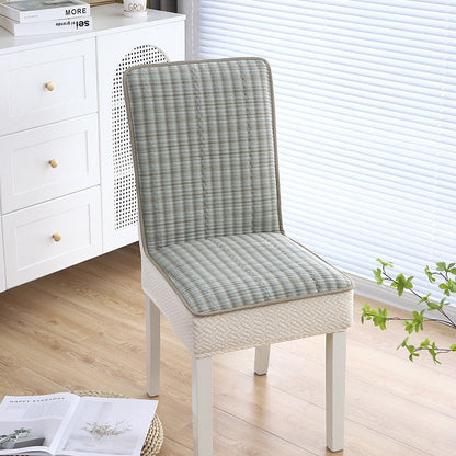 Full Coverage Chair Cover with Elegant Jacquard