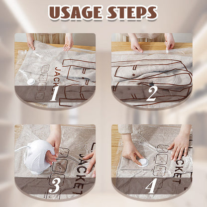 📢📢50%  OFF !! ⏰Hanging Vacuum Storage Bags