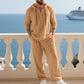 📢📢49% OFF !!!Men's Hooded Casual Loose Top & Pants 2-Piece Set