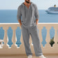 📢📢49% OFF !!!Men's Hooded Casual Loose Top & Pants 2-Piece Set
