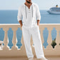 📢📢49% OFF !!!Men's Hooded Casual Loose Top & Pants 2-Piece Set