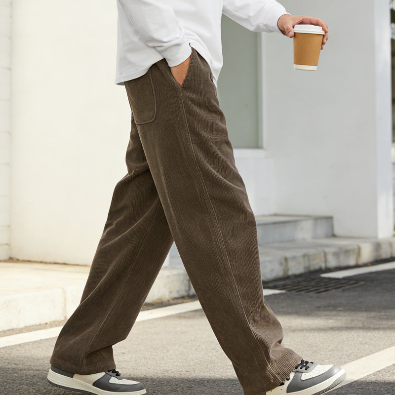 👖Spring New Arrivals 40% Off!🔥Men's Loose-Fit Drawstring Pants with Pockets