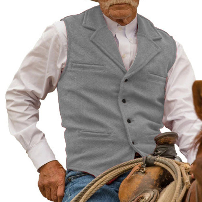 🔥Hot Sale Deals-Men's Slim Fit Casual Business Vest✈️Buy 2, Get Free Shipping