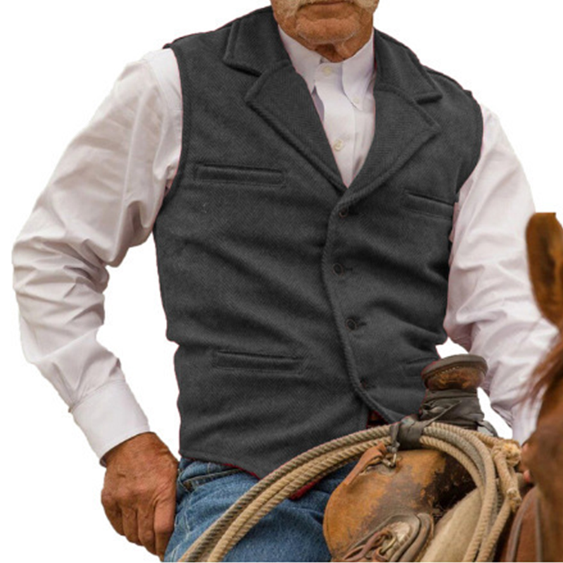 🔥Hot Sale Deals-Men's Slim Fit Casual Business Vest✈️Buy 2, Get Free Shipping