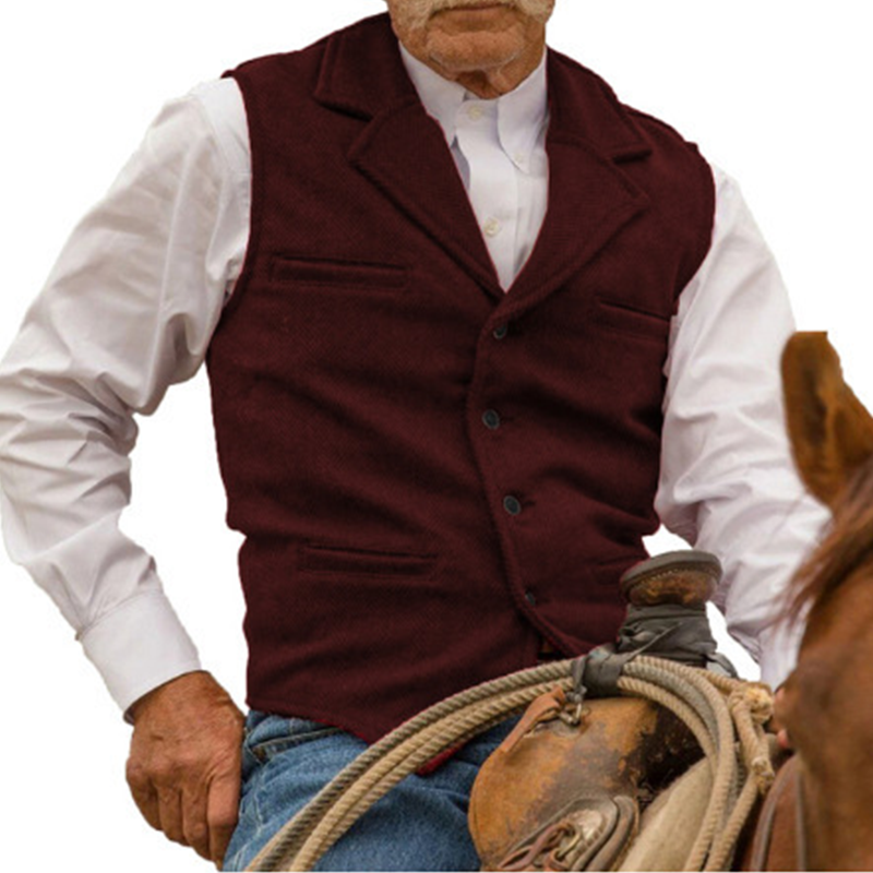 🔥Hot Sale Deals-Men's Slim Fit Casual Business Vest✈️Buy 2, Get Free Shipping