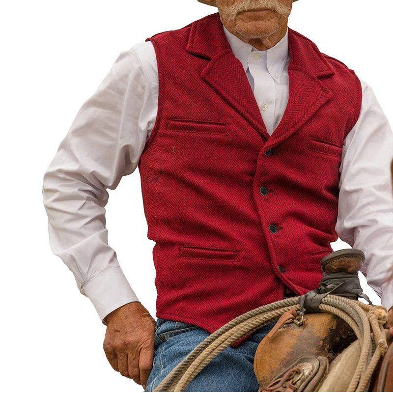 🔥Hot Sale Deals-Men's Slim Fit Casual Business Vest✈️Buy 2, Get Free Shipping