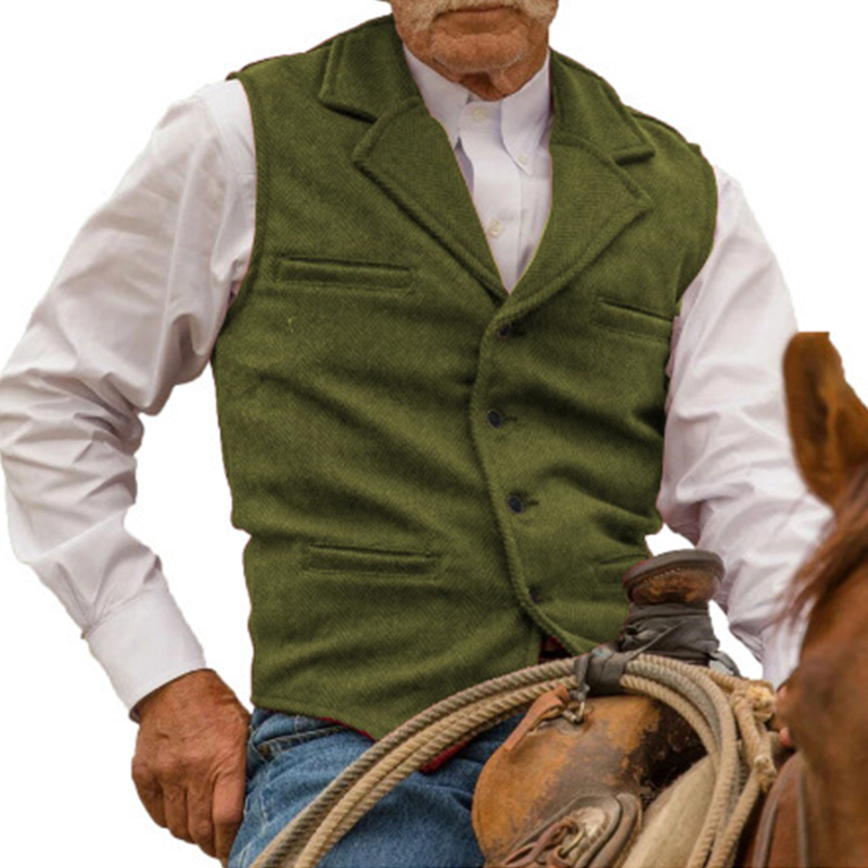 🔥Hot Sale Deals-Men's Slim Fit Casual Business Vest✈️Buy 2, Get Free Shipping