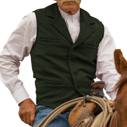 🔥Hot Sale Deals-Men's Slim Fit Casual Business Vest✈️Buy 2, Get Free Shipping