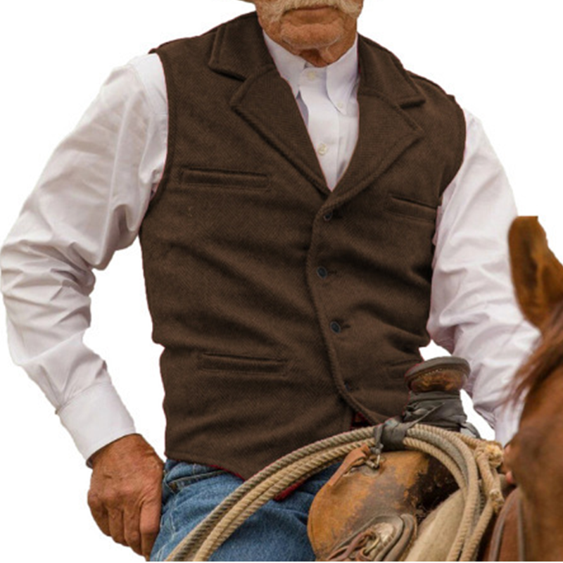 🔥Hot Sale Deals-Men's Slim Fit Casual Business Vest✈️Buy 2, Get Free Shipping