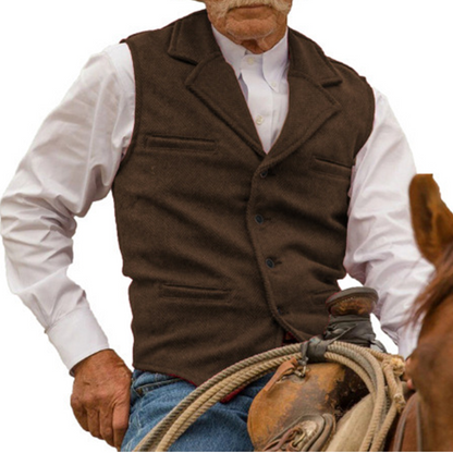 🔥Hot Sale Deals-Men's Slim Fit Casual Business Vest✈️Buy 2, Get Free Shipping