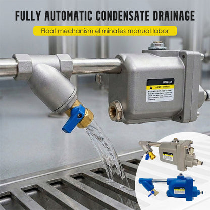 Zero Air Loss Automatic Drain Valve✈️Free shipping