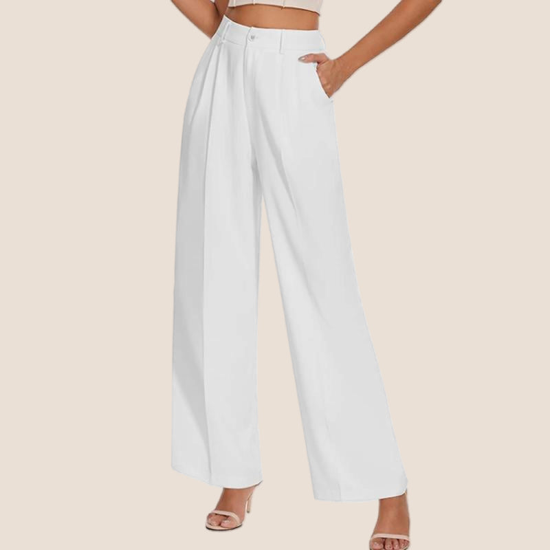 ⏳Limited-time 49% off⏰Women's Wide Leg Dress Pants with Elastic Waist