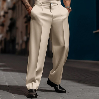 ⏳Time-Limited Special⏰Men's Casual Wide-Leg Pants – Breezy pleated front, easy pull-on style. Dress up or down for any summer day. A wardrobe essential. 👖🕊️