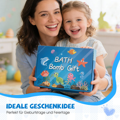 🤩HOT  SALE 50%OFF💖12-Piece Bath Bomb Gift Set for Kids