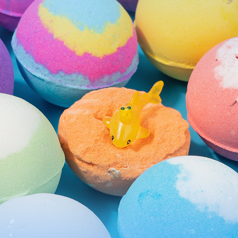 🤩HOT  SALE 50%OFF💖12-Piece Bath Bomb Gift Set for Kids