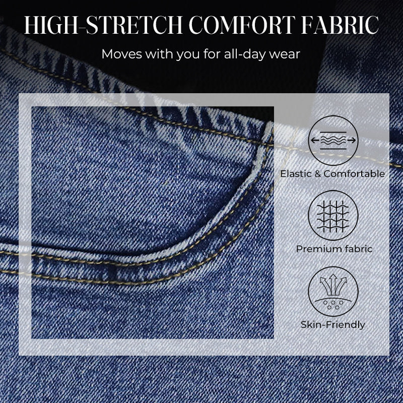 🛒 Buy 2 Get Free Shipping 🚚Women's High-Waist Stretch Flare Denim Jeans