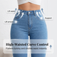 ⏳Time-Limited Special⏰Women's High-Waist Stretch Flare Jeans – Peach Lift, 4-Way Stretch & Leg-Lengthening Silhouette