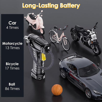 🔥HOT SALE 50% OFF🔥Portable Cordless Air Compressor with Digital Display