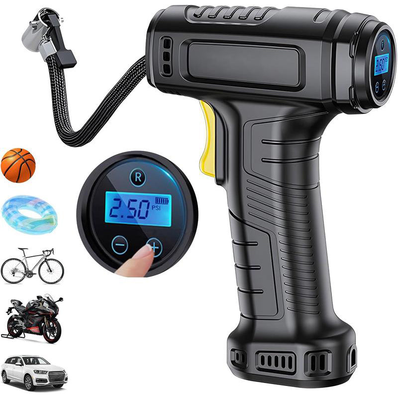 🔥Limited-time offer-Portable Cordless Air Compressor with Digital Display