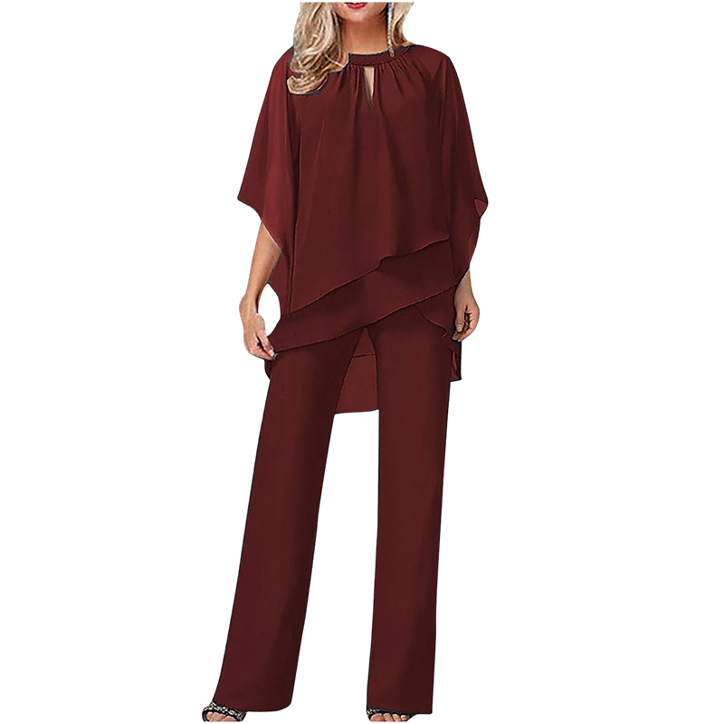 ⏳Time-Limited Special⏰Elegant Asymmetrical Two-Piece Pant Set