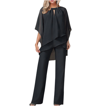 ⏳Time-Limited Special⏰Elegant Asymmetrical Two-Piece Pant Set