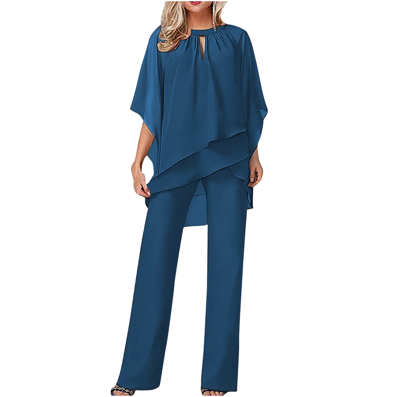 ⏳Time-Limited Special⏰Elegant Asymmetrical Two-Piece Pant Set