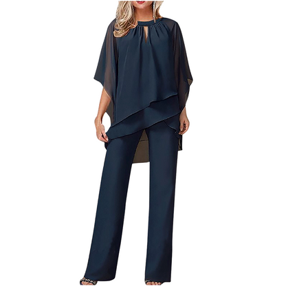 ⏳Time-Limited Special⏰Elegant Asymmetrical Two-Piece Pant Set