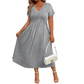 🌸HOT DEAL 50% OFF! Women’s V-Neck Dress – Chic, Elegant & Perfect for Any Occasion ✨