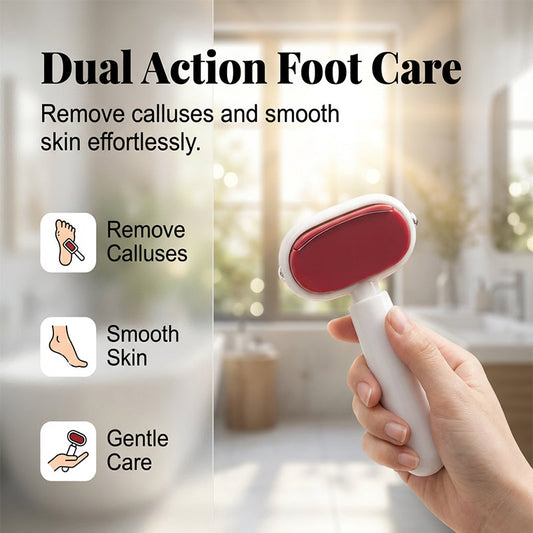 🔥New Arrivals: 50% Off for a Limited Time!🏆Double-Sided Foot Scraper for Callus Removal