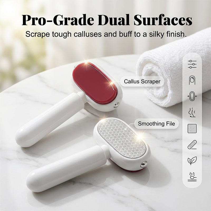 🔥New Arrivals: 50% Off for a Limited Time!🏆Double-Sided Foot Scraper for Callus Removal