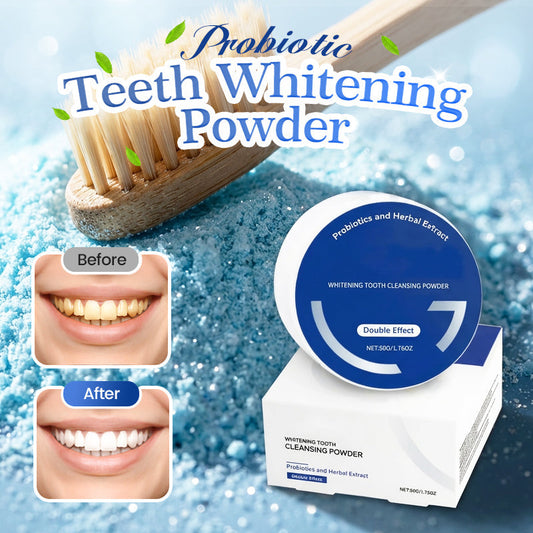 Probiotic Teeth Whitening Powder🎁 BUY 1, GET 1 FREE – LIMITED TIME!